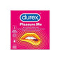 Condom Durex Pleasure Me with dots and ribs packaging.