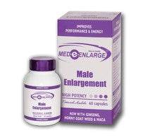 Med E Male Enlargers capsules for male enhancement and erectile dysfunction support, 30 count.